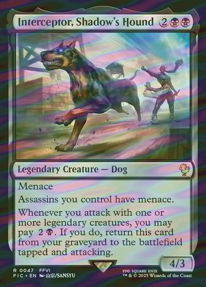 Interceptor, Shadow's Hound (FIC) (47) / Surge Foil