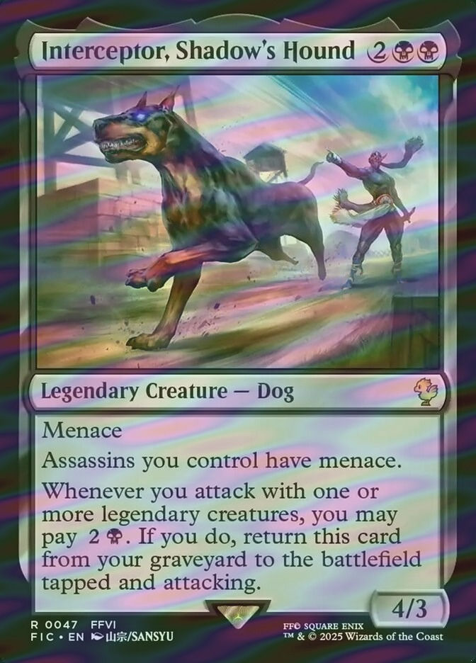 Interceptor, Shadow's Hound (FIC) (47) / Surge Foil
