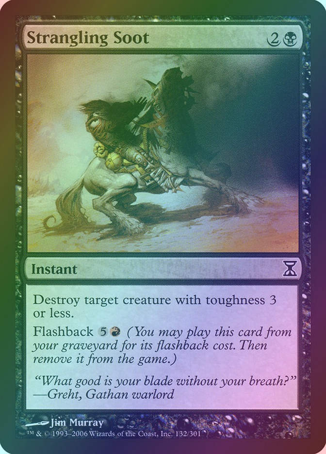 Strangling Soot (TSP) (132) / Foil