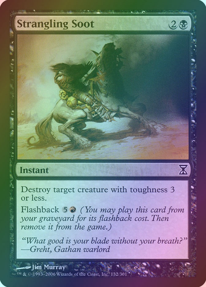 Strangling Soot (TSP) (132) / Foil