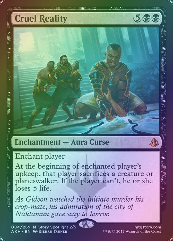 Cruel Reality (AKH) (84) / Foil