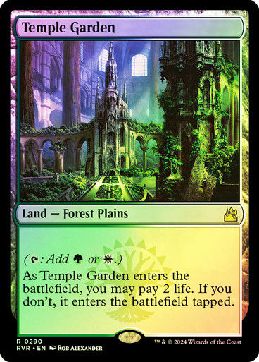 Temple Garden (rvr) (290) / Foil