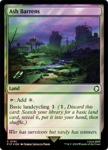Ash Barrens (pip) (781) / Surge Foil