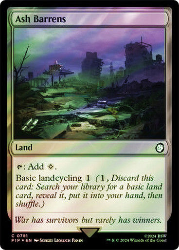 Ash Barrens (pip) (781) / Surge Foil