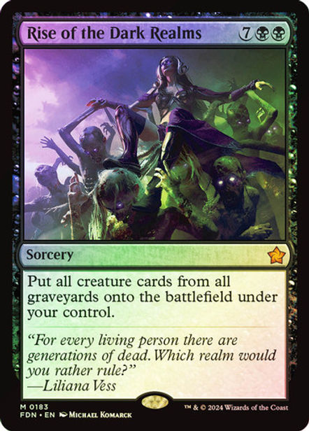 Rise of the Dark Realms (FDN) (183) / Foil | MTG Wolf México