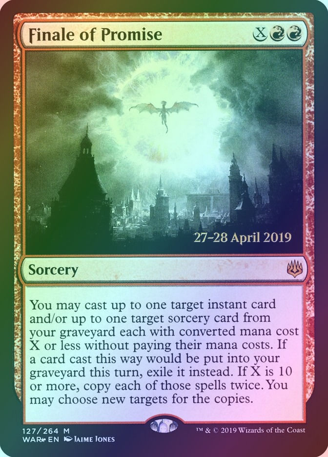 Finale of Promise (PWAR) (127s) / Foil