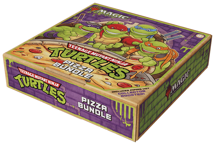 Magic: The Gathering® | Teenage Mutant Ninja Turtles Pizza Bundle — cara 2 de 2