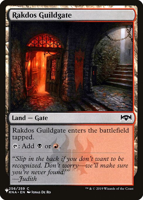 Rakdos Guildgate (PLST) (RNA-256)