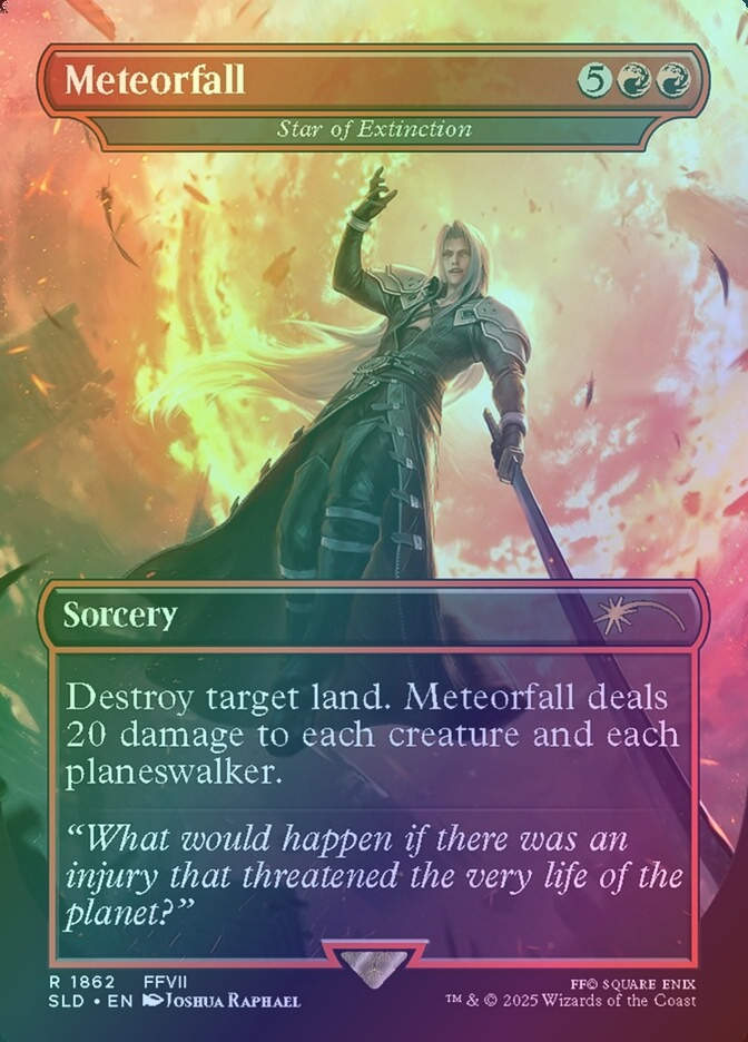 Star of Extinction (SLD) (1862) / Borderless / Foil