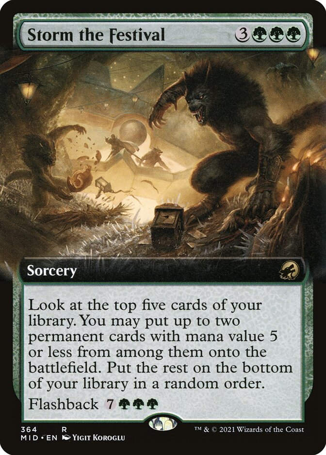Storm the Festival (MID) (364) / Extended Art