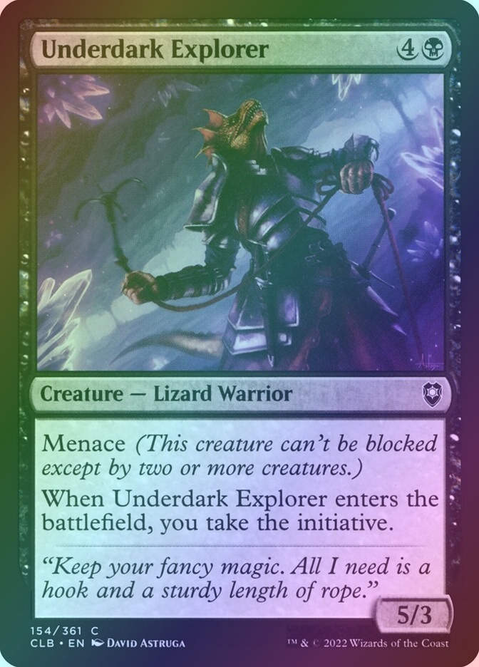 Underdark Explorer (CLB) (154) / Foil