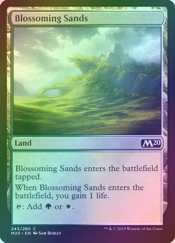 Blossoming Sands (M20) (243) / Foil
