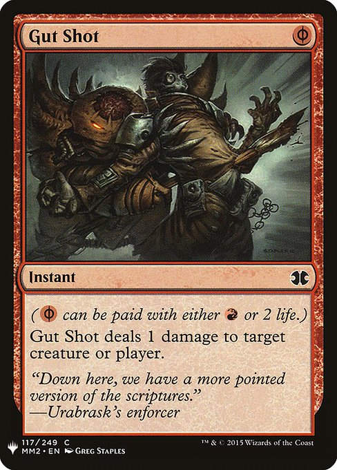 Gut Shot (PLST) (MM2-117)