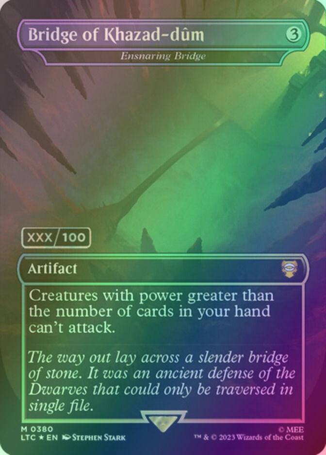 Ensnaring Bridge (LTC) (380z) / Borderless / Serialized