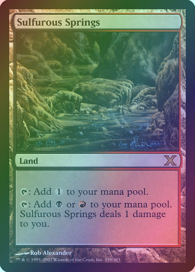 Sulfurous Springs (10E) (359) / Foil