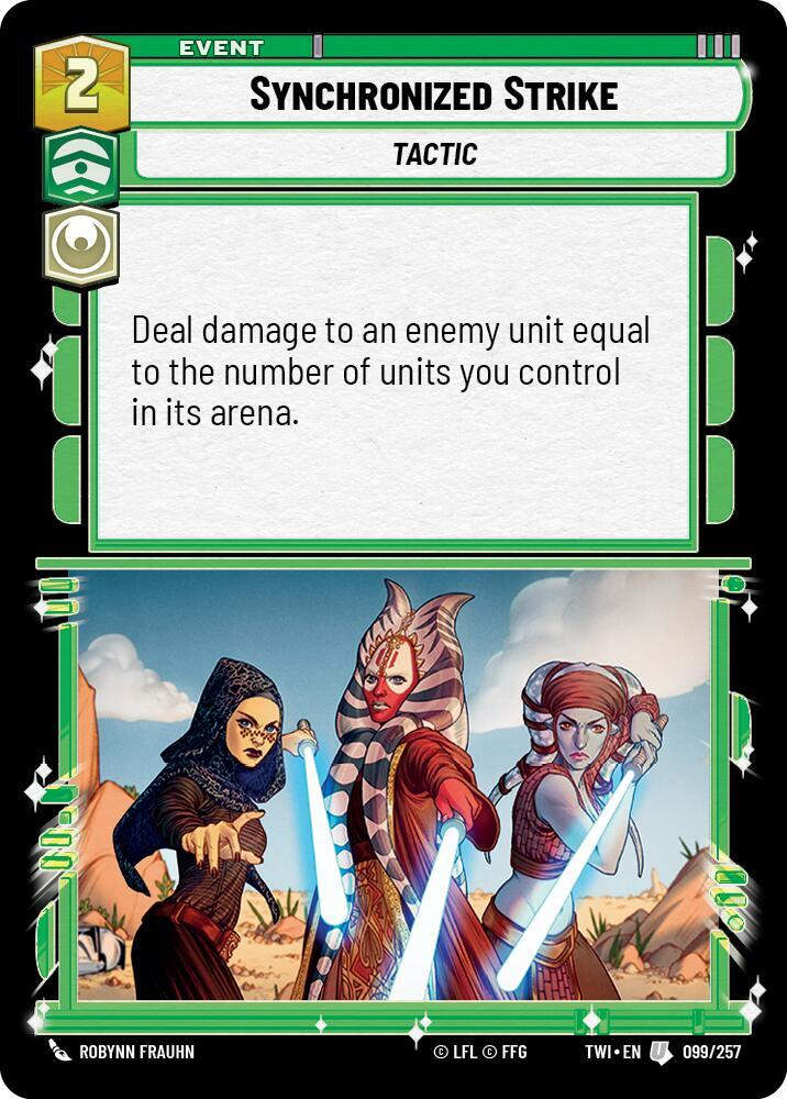 Synchronized Strike (TWI) (099/257) / Foil