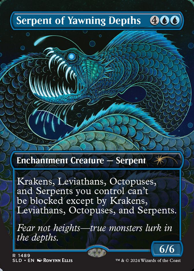 Serpent of Yawning Depths (SLD) (1489) / Borderless