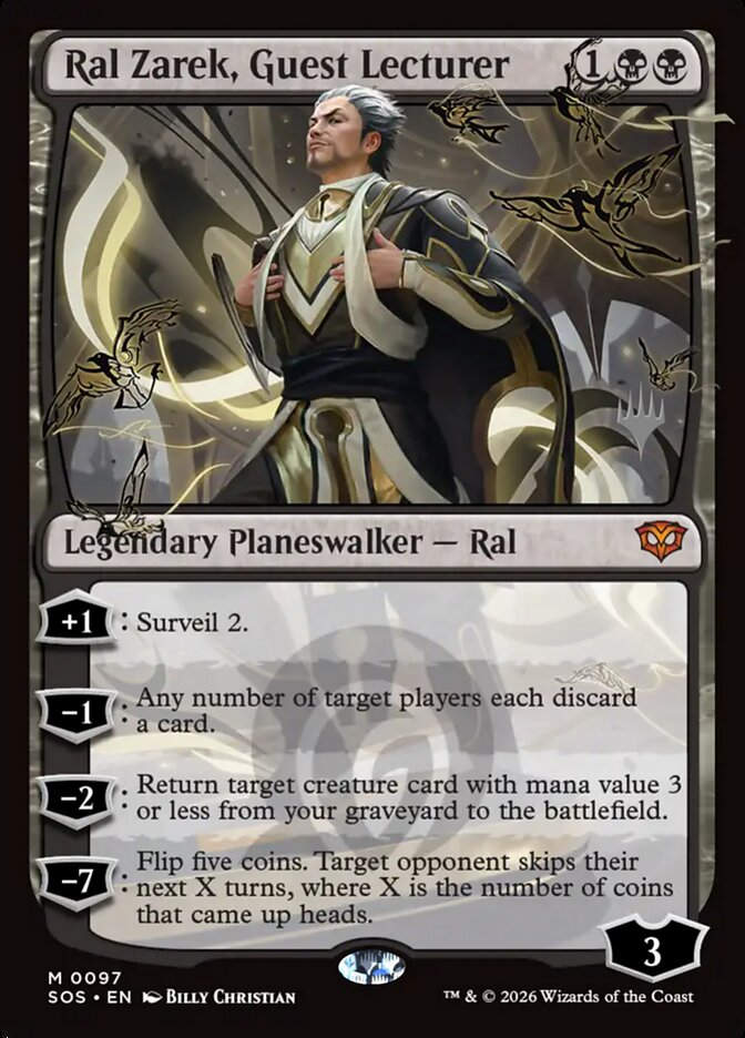 Ral Zarek, Guest Lecturer (PSOS) (97p)