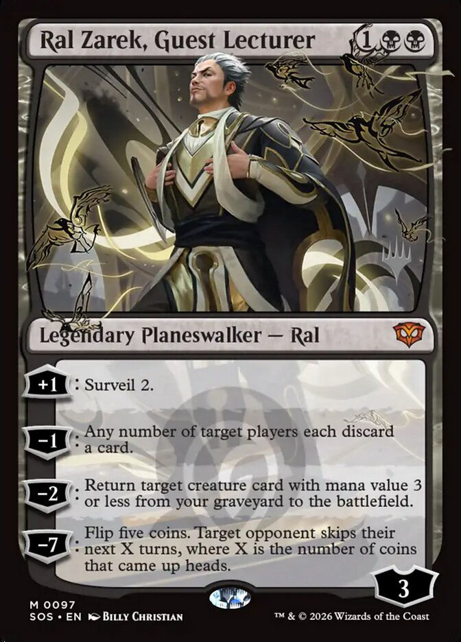 Ral Zarek, Guest Lecturer (PSOS) (97p)