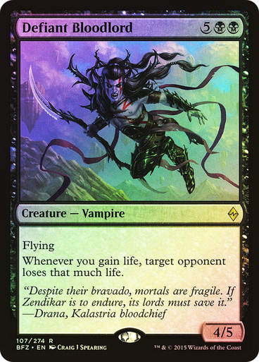 Defiant Bloodlord (BFZ) (107) / Foil