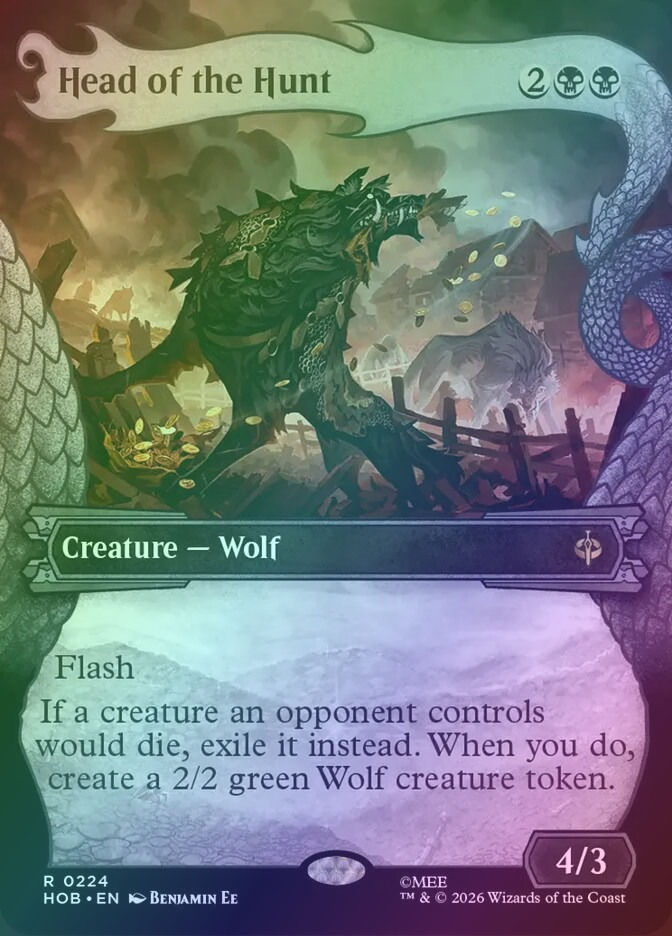 Head of the Hunt (HOB) (224) / Showcase / Foil