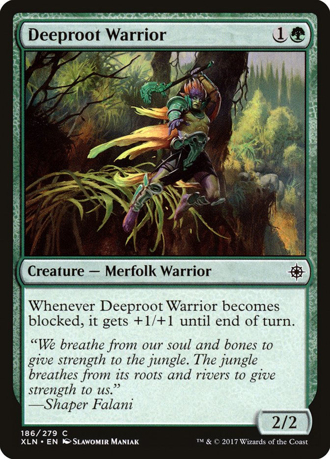 Deeproot Warrior (XLN) (186)