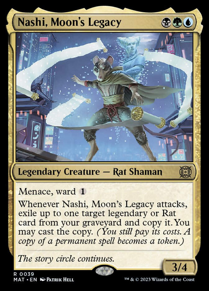 Nashi, Moon's Legacy (MAT)