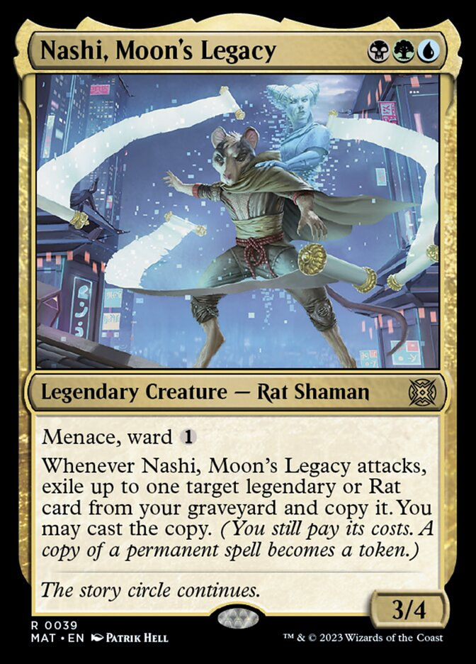 Nashi, Moon's Legacy (MAT)