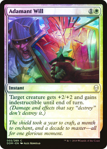 Adamant Will (DOM) (2) / Foil