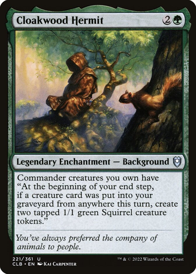 Cloakwood Hermit (CLB) (221)