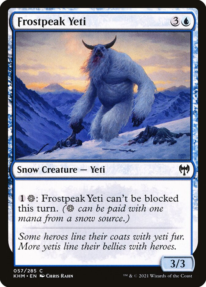 Frostpeak Yeti (KHM) (57)