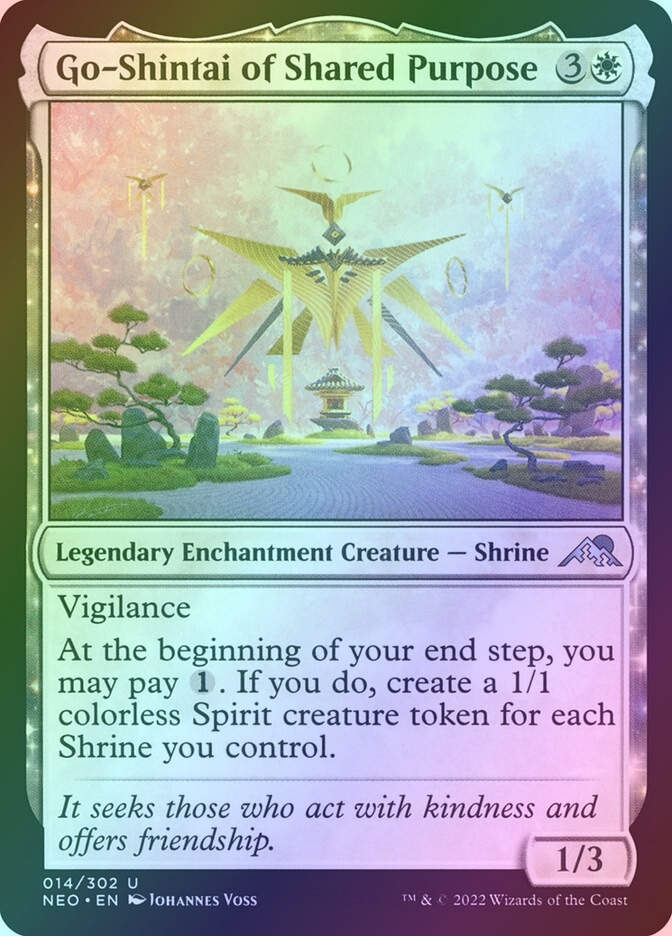Go-Shintai of Shared Purpose (NEO) (14) / Foil