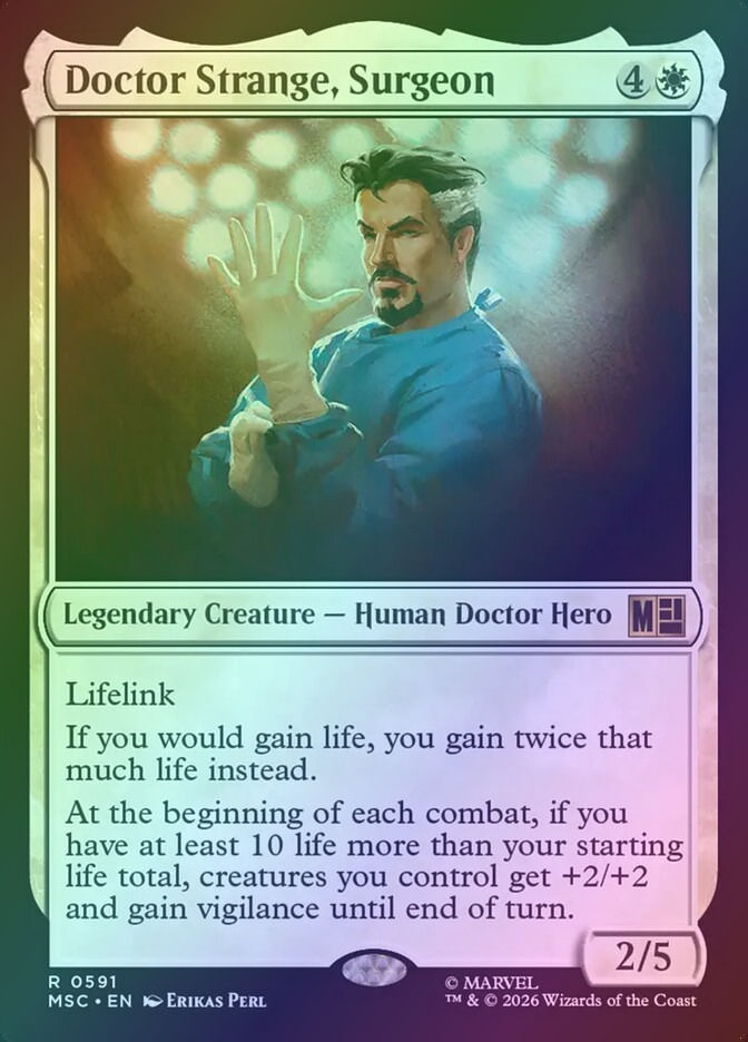 Doctor Strange, Surgeon (MSC) (591) / Foil