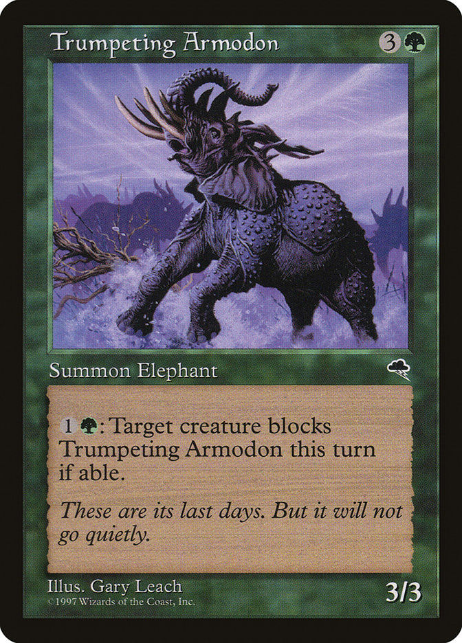 Trumpeting Armodon (TMP) (262)
