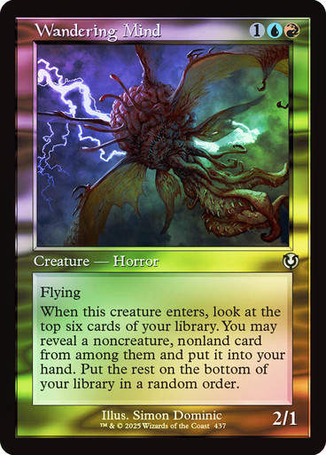 Wandering Mind (INR) (437) / Foil Retro