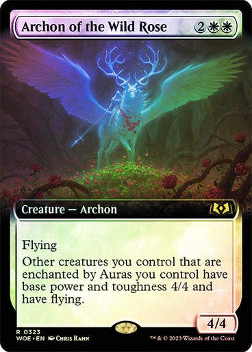Archon of the Wild Rose (woe) / Extended Art Foil