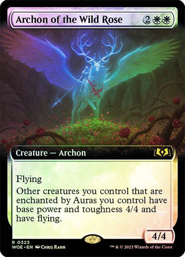 Archon of the Wild Rose (woe) / Extended Art Foil
