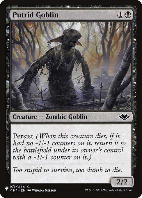 Putrid Goblin (PLST) (MH1-101)