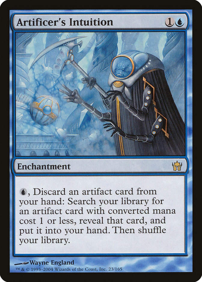 Artificer's Intuition (5DN) (23) / Foil