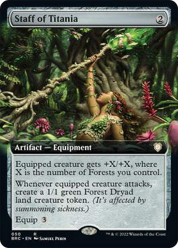 Staff of Titania (BRC) / Extended Art