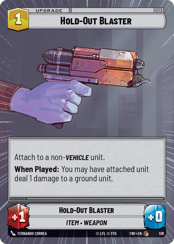 Hold-Out Blaster (Hyperspace) (TWI) (516)