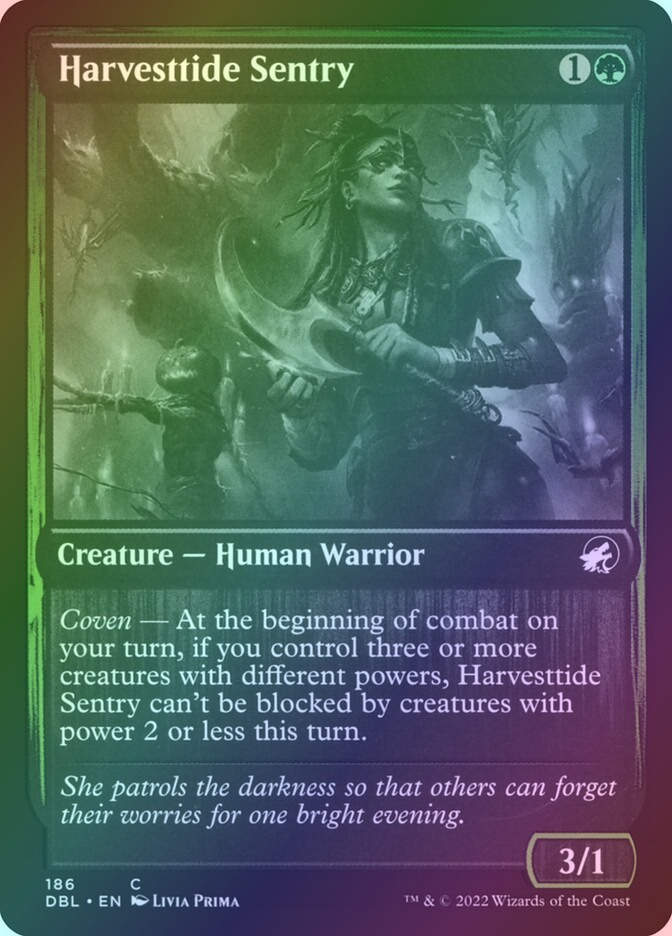 Harvesttide Sentry (DBL) (186) / Foil