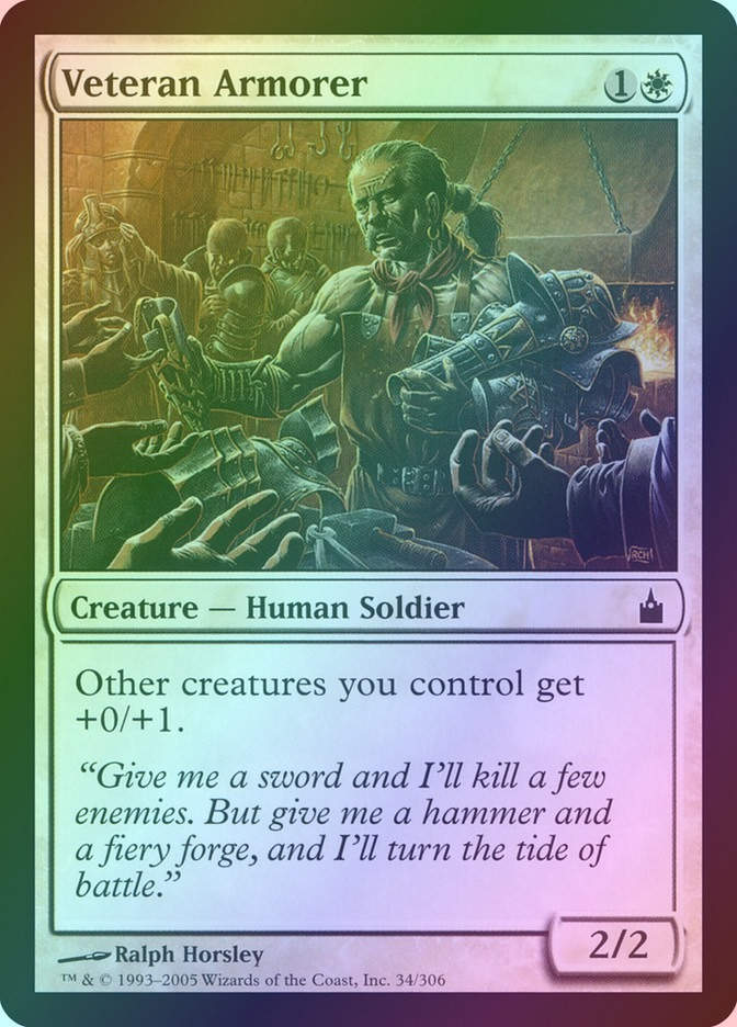 Veteran Armorer (RAV) (34) / Foil