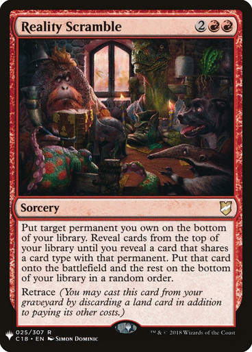 Reality Scramble (PLST) (C18-25)