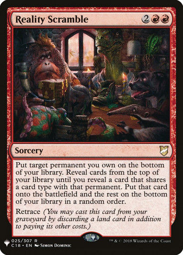 Reality Scramble (PLST) (C18-25)