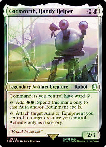 Codsworth, Handy Helper (pip) (542) / Surge Foil