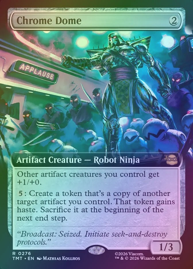 Chrome Dome (TMT) (276) / Extended Art / Foil