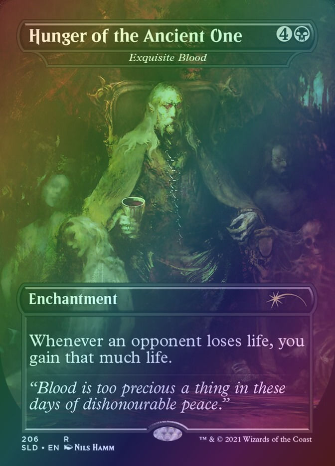 Exquisite Blood (SLD) (206) / Borderless / Foil