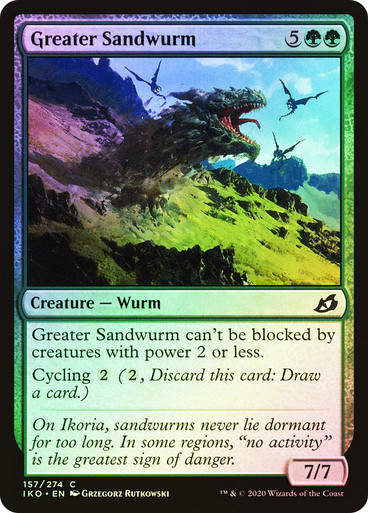 Greater Sandwurm (IKO) (157) / Foil
