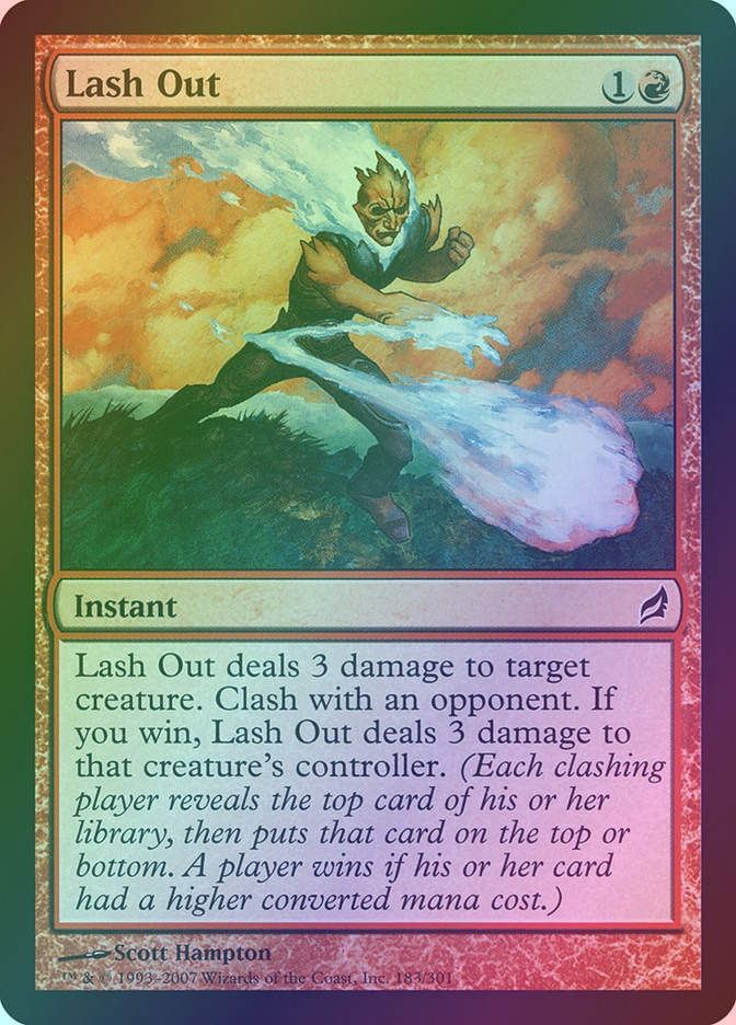Lash Out (LRW) (183) / Foil